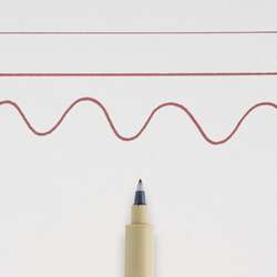 Pigma Micron PN, Rotulador, Vino tinto