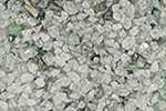 Granulado de vidrio Jesmonite, 150 g, plata