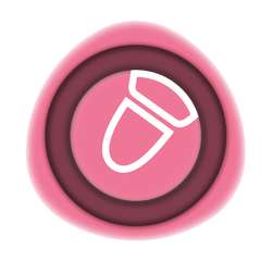 Rotulador punta redonda tonos metálicos Goldfaber Creative Marker, Rosa caramelo