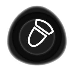 Rotulador punta redonda tonos metálicos Goldfaber Creative Marker, Negro blackout