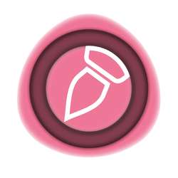 Rotulador punta pincel Goldfaber Creative Marker, Rosa caramelo