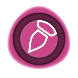 Rotulador punta pincel Goldfaber Creative Marker, Magenta cálido