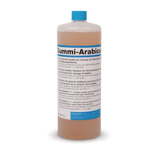 Solución de goma arábiga pura 