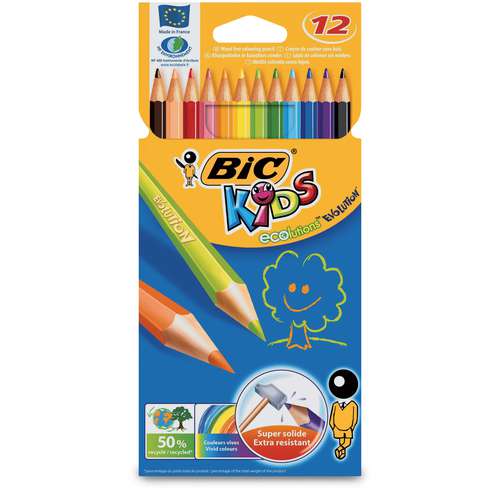 Estuche de lápices de colores Bic Kids Evolution™ 