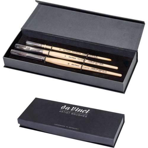 Set de pinceles de acuarela serie 4251 da Vinci Petit Gris, caja de regalo 