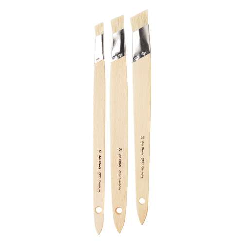 Pincel de forma oblicua serie 2493 da Vinci 