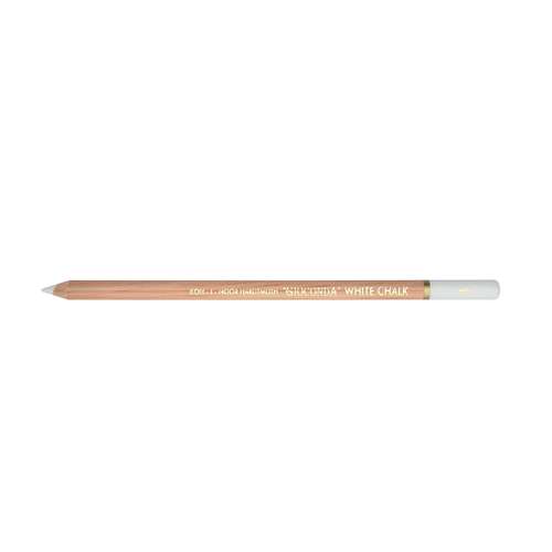 Lápiz mina de tiza blanca Gioconda 8801 Koh-I-Noor 