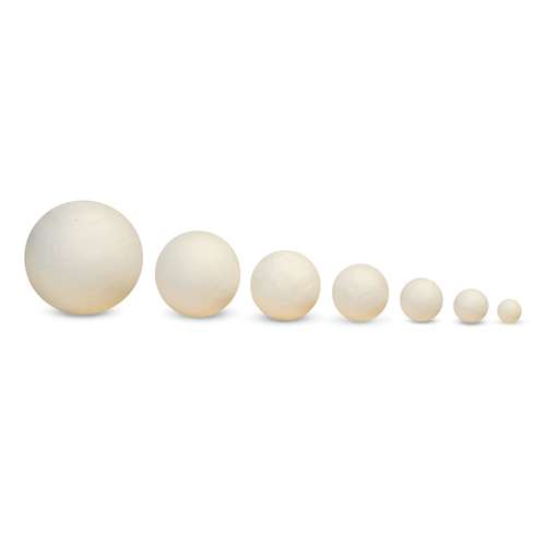 Bolas blancas de celulosa 