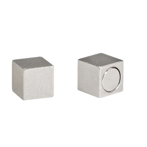 Imanes de neodimio en cubo Ecobra, paquete de 4 