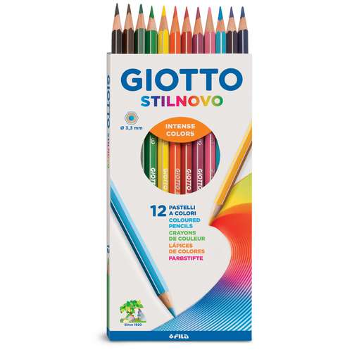 Cajita de lápices de color Stilnov Giotto 