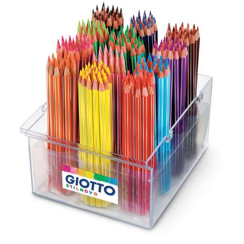 Caja de 192 lápices de colores Stilnovo Giotto 