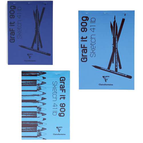 Graft It 90 g/m² de Clairefontaine (papel blanco) 
