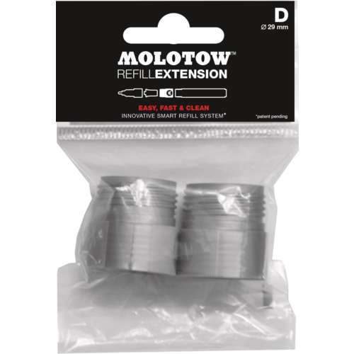 Lote de dos anillos de recarga Refill extension Molotow 