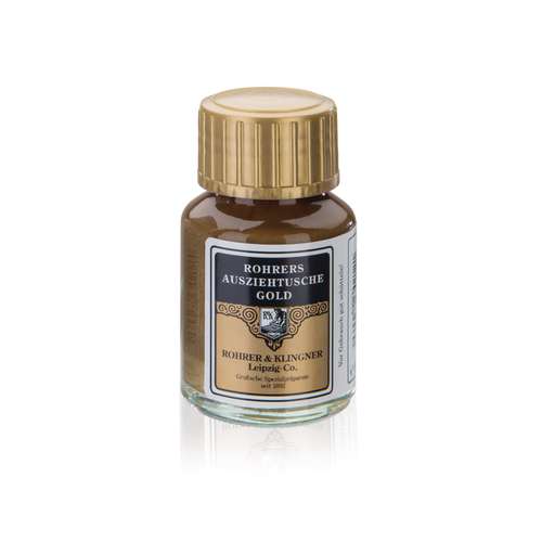 Tinta para dibujo Rohrer's oro y plata. Rohrer & Klingner. 