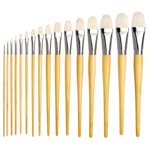 Pinceles lengua de gato serie 7400 da Vinci Maestro, mangos largos 