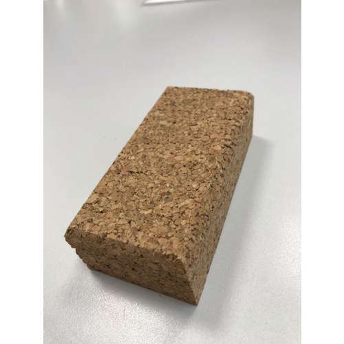 Bloque de lijado de corcho prensado 