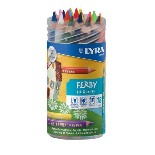 Caja de 18 lápices Ferby 
