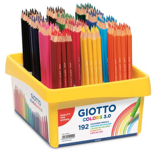 Schoolpack lápices de color Giotoo Colors 3.0 