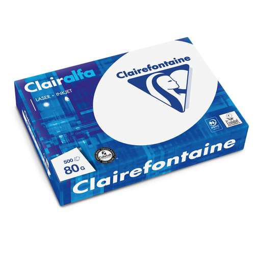 Clairalfa® Clairefontaine para impresora láser y de inyección de tinta 
