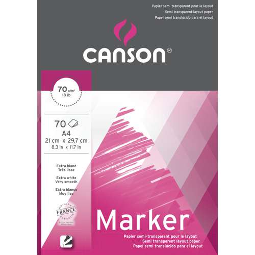 Bloc Marker Layout Canson 