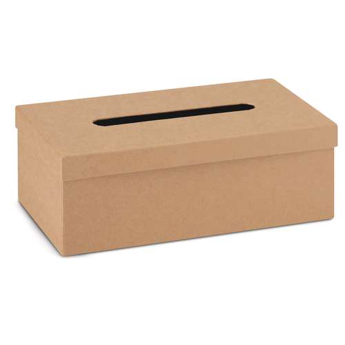 Caja de pañuelos de cartón 