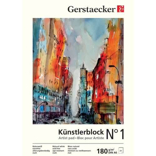 Bloc N°1 para artista de Gerstaecker 