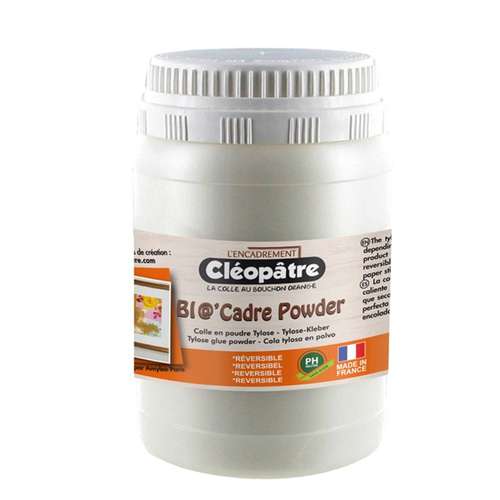 Pegamento de polvo de tilosa para enmarcado Bio’Cadre Powder Cléopâtre, 100 g 