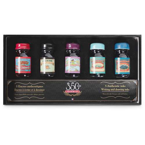 Set de tinta especial 350 años Jacques Herbin 