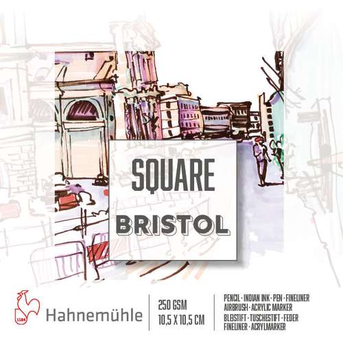 Bloc Square Bristol Hahnemuehle 