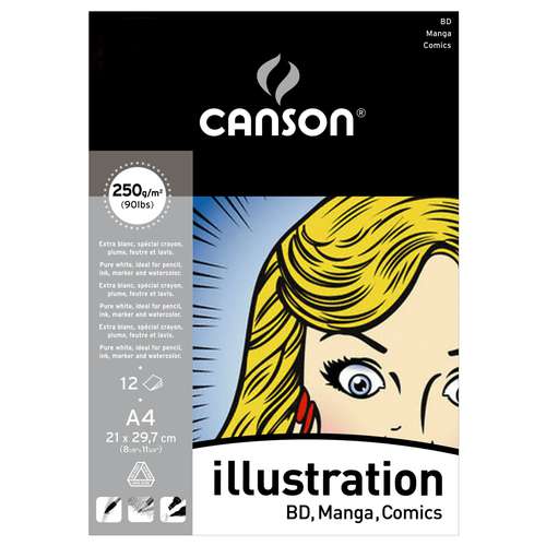 Papel Canson para ilustración 