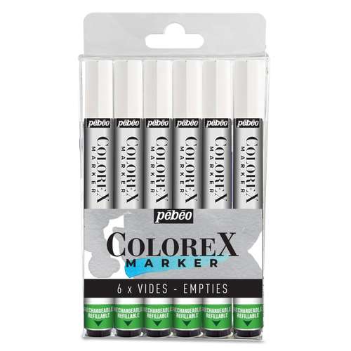 Set de 6 rotuladores Colorex Pébéo 