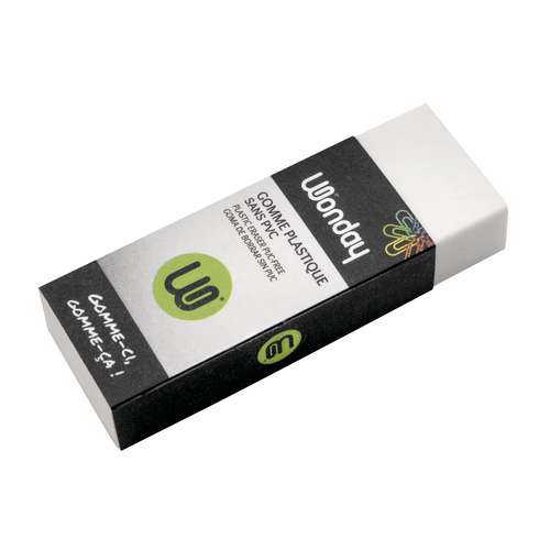 Goma de borrar rectangular Wonday 