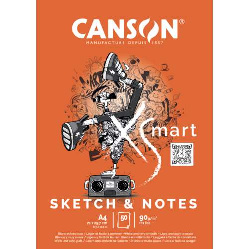 Bloc de hojas XS Smart - Sketch & Notes Canson 