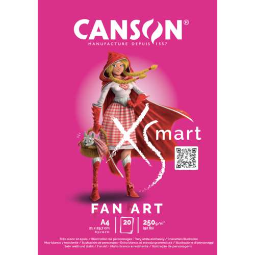 Bloc de hojas XS Smart - Fan Art Canson 