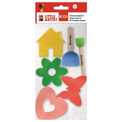 Set de tampones de esponja Marabru KiDS Little Artist 