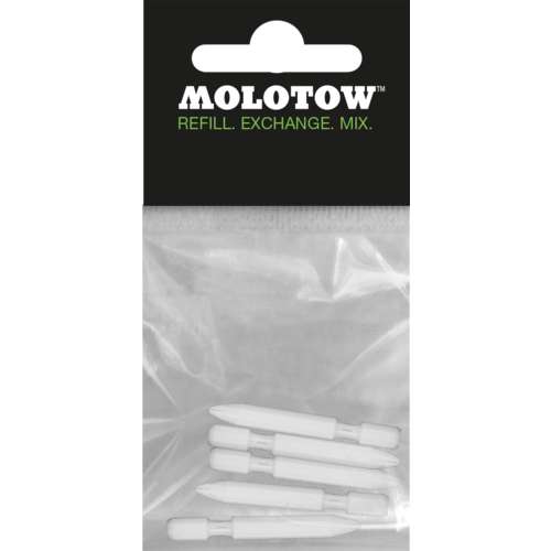 Lote de 5 puntas Crossover extra finas de 1 mm para rotulador MOLOTOW™ 