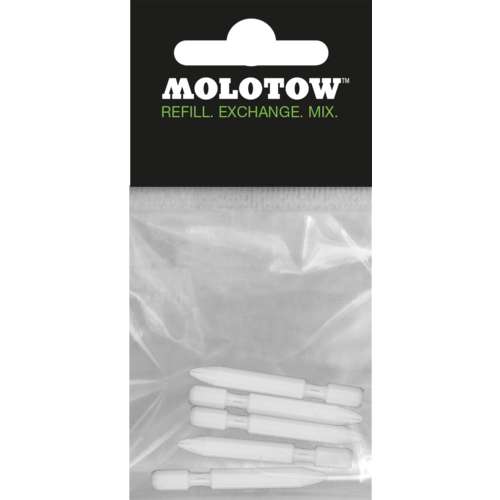 Lote de5 puntas Crossover extra finas de 1 mm para rotulador MOLOTOW™ 
