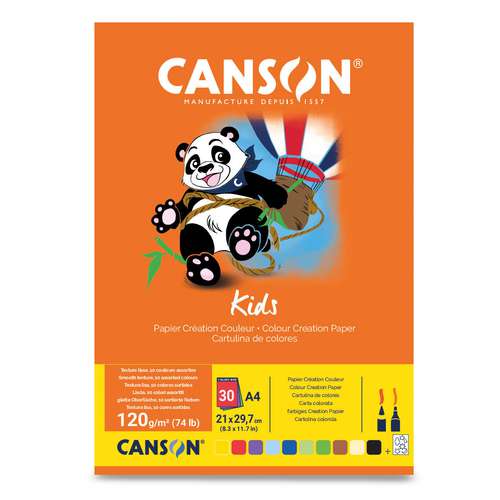 Bloc Canson Kids Creacion Color 