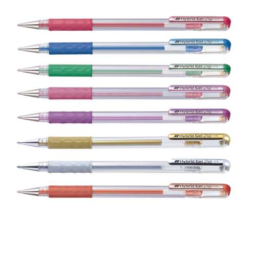 Roller gel metalizado Pentel  