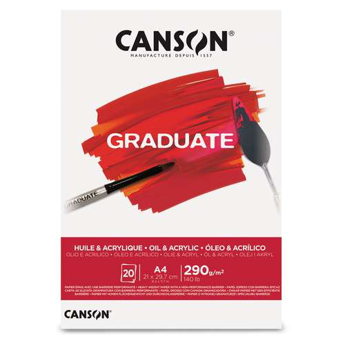 Bloc Graduate Óleo/Acrílico Canson 