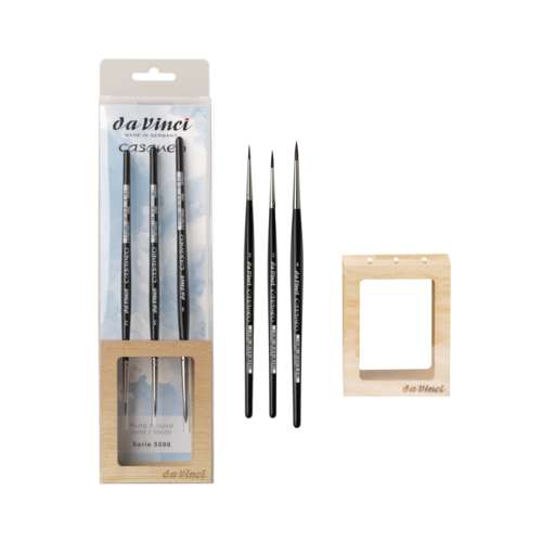 Set de pinceles para acuarela serie 5598 da Vinci Casaneo 