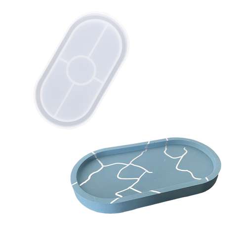 Moldes de silicona, ovalado 