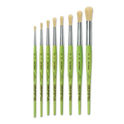 Pincel Fit Synthetics de punta redonda abombada, serie 378 Da Vinci 