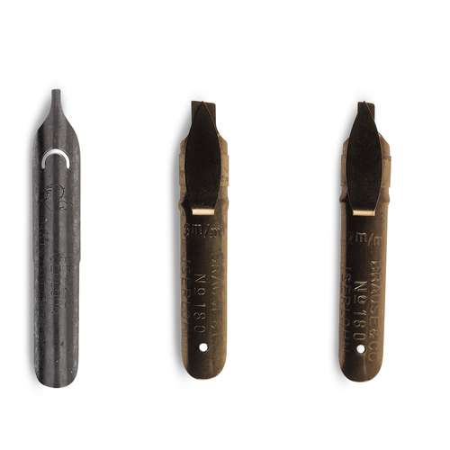 Brause – Set de 3 Plumillas para Zurdos | Bandzug y Hatat 