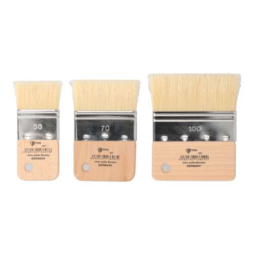 Pinceles Paddle serie 357 Lineo, cerda de cerdo 