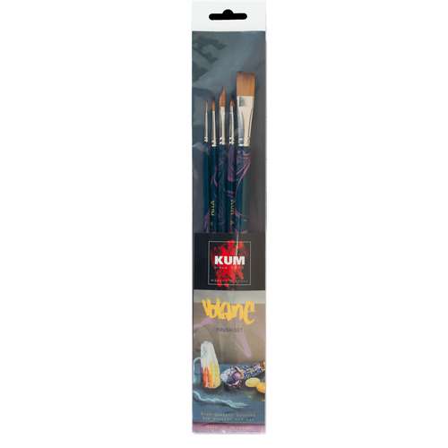 Set de 5 pinceles Kum 