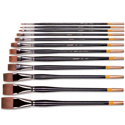 Pincel Jax ®-Hair plano. 