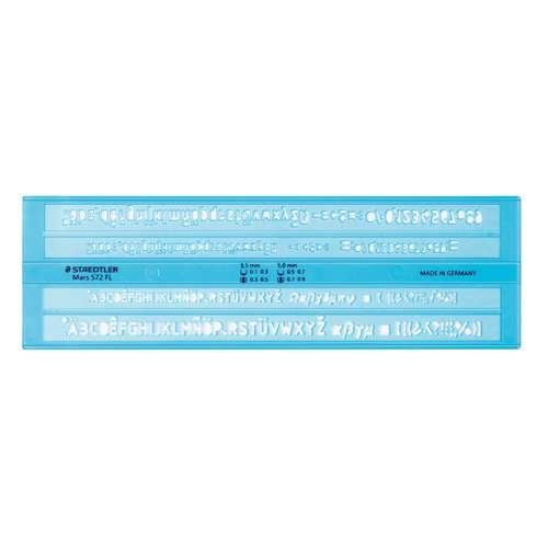 Plantilla de rotulación Staedtler Mars® 572 FL 