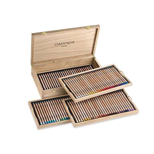 Estuche de madera con 100 lápices Luminance 