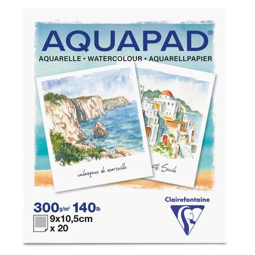 Bloc de viaje para acuarela Aquapad Clairefontaine 